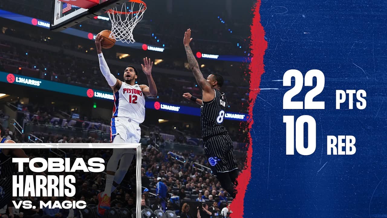 Tobias Harris | Game 6 Highlights vs. Orlando Magic #nba #pistons