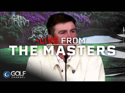 Gotterup on first Masters: 'going to treat it as a normal week' (FULL PRESSER) | Golf Channel