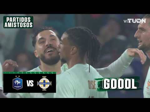 ¡GOLAZO! Triplete de Olise - Francia 3-1 Irlanda del Norte | Amistoso Internacional | TUDN
