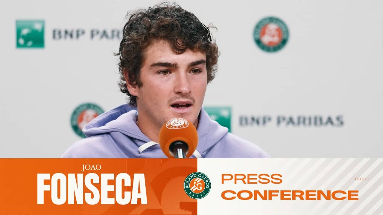 Joao Fonseca | QF Press Conference | Roland-Garros 2026