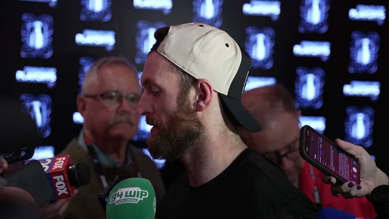 5/7 PHI vs. CAR Postgame: Sean Couturier