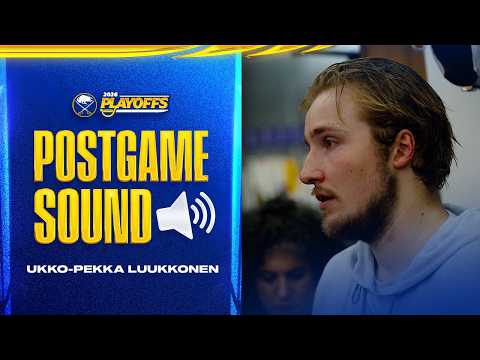 “I Appreciate All The Guys” | Ukko-Pekka Luukkonen After Overtime Loss In Game 7 | Buffalo Sabres