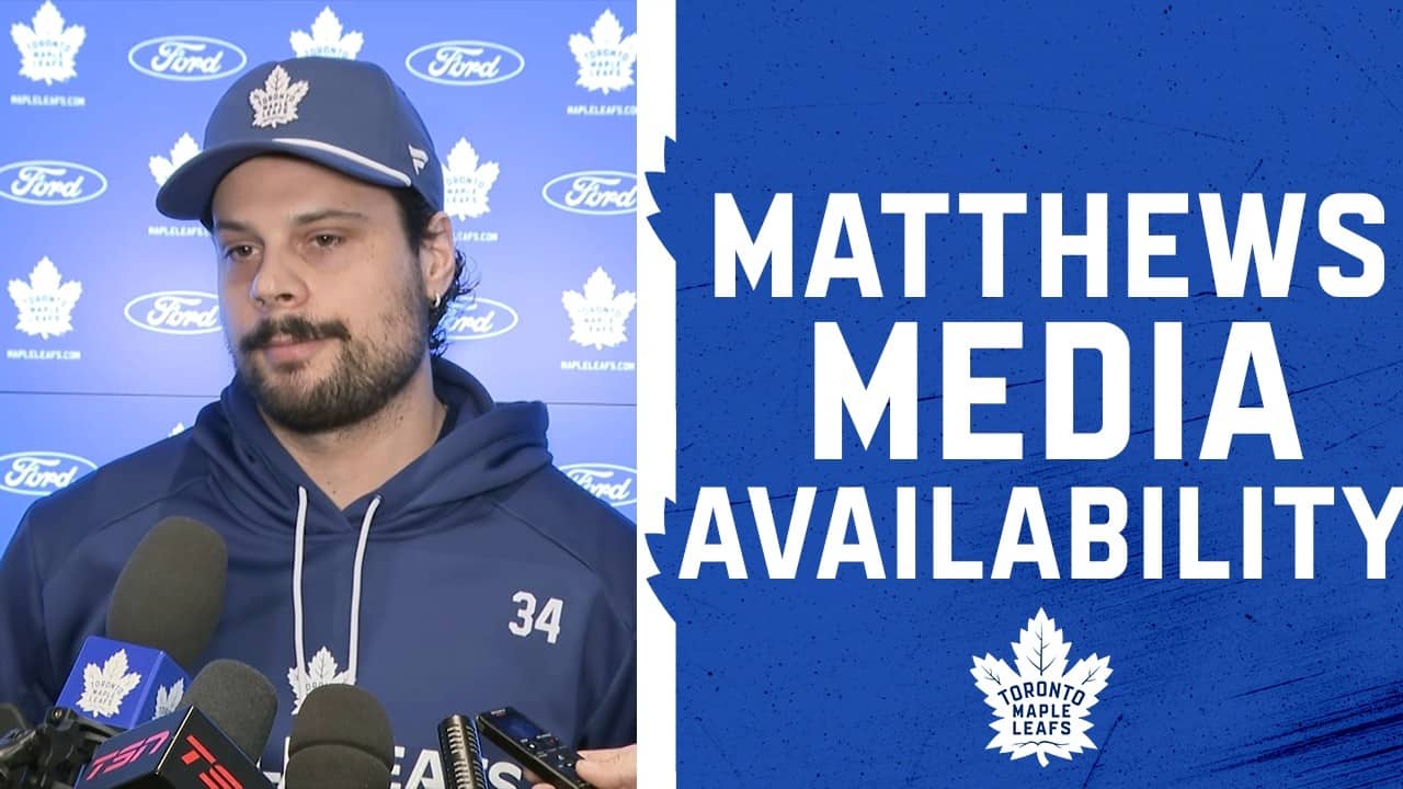 Auston Matthews | End of Season Media Availability | April 16, 2026