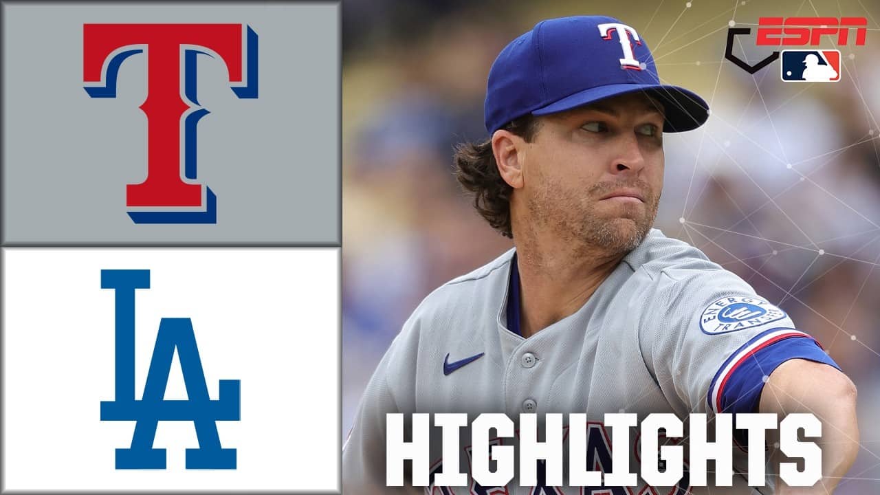 Texas Rangers vs. Los Angeles Dodgers | Full Game Highlights | ESPN MLB