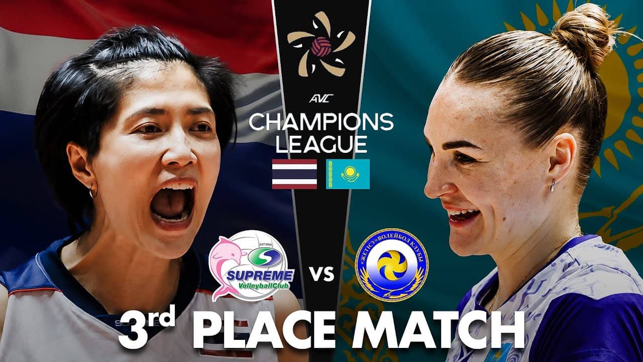 Supreme TIP Chonburi 🇹🇭 vs Zhetysu 🇰🇿 | Highlights | AVC Women’s Champions League 2026 Bronze Match