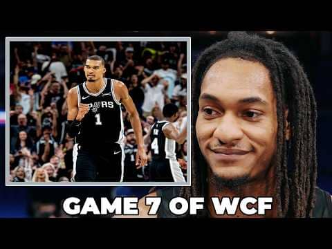Devin Vassell on Playing In Game 7 of the Western Conference Finals