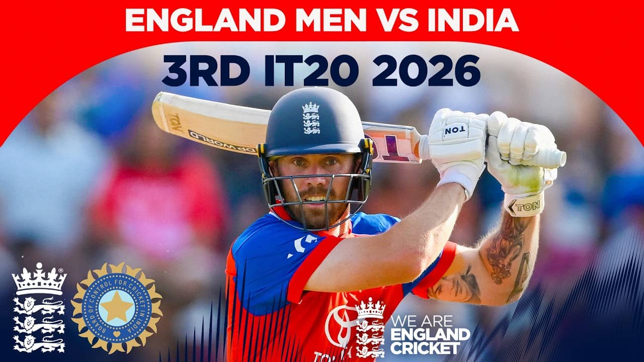 Salt Smashes 70 off 44 | Highlights - England v India | 3rd Vitality IT20 2026
