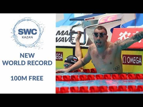 Kyle Chalmers Sets Stunning NEW 100M Freestyle Short Course Record!