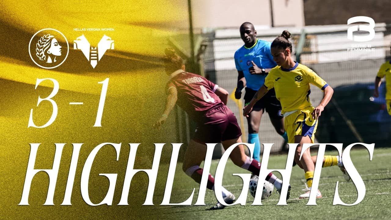 Highlights Serie B Femminile 2025/26 | Res Donna Roma-Hellas Verona Women 3-1