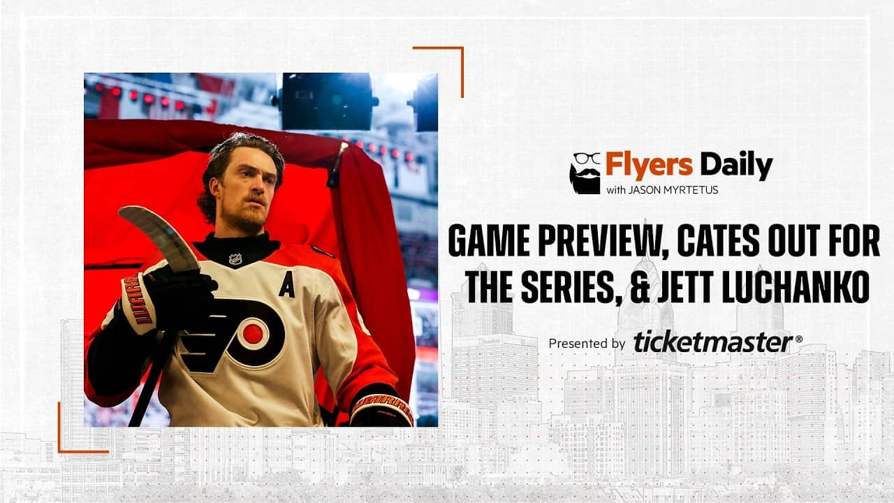 Flyers Daily with Jason Myrtetus 5-7-2026 Game 3 Preview, NHL Ratings and more