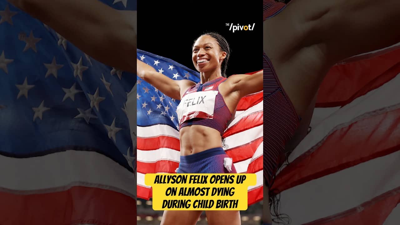 The most decorated Olympic track athlete of all time opens up on almost dying during childbirth 💔