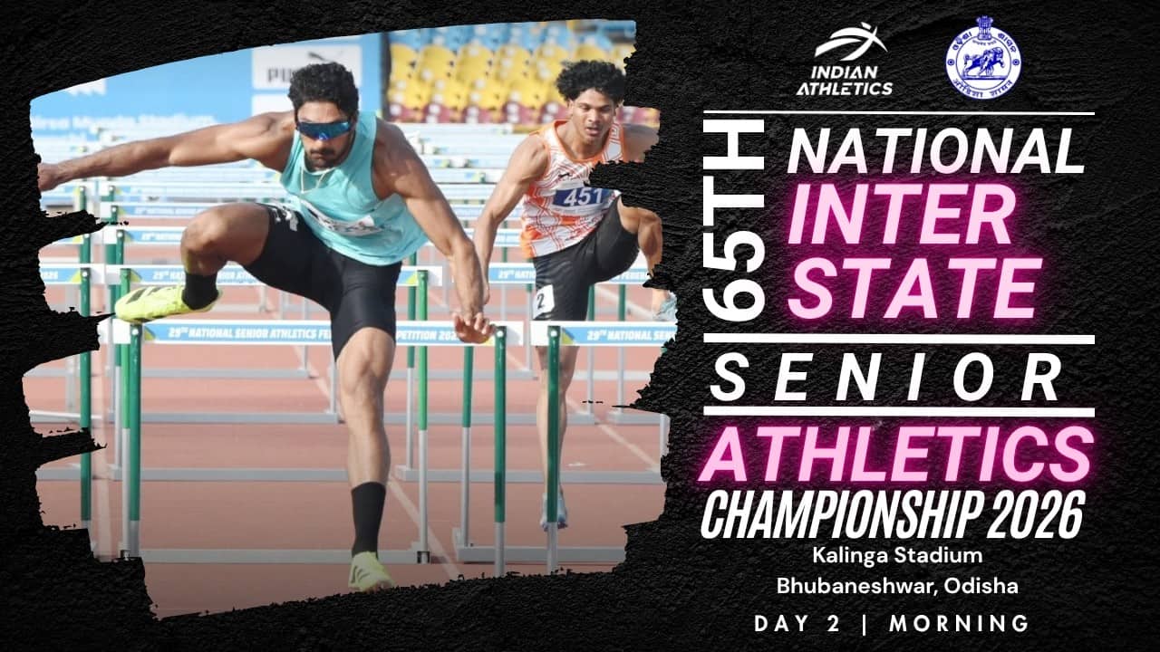 Day 2 LIVE (Morning Session) | 65th National Inter State Senior Athletics Championship 2026