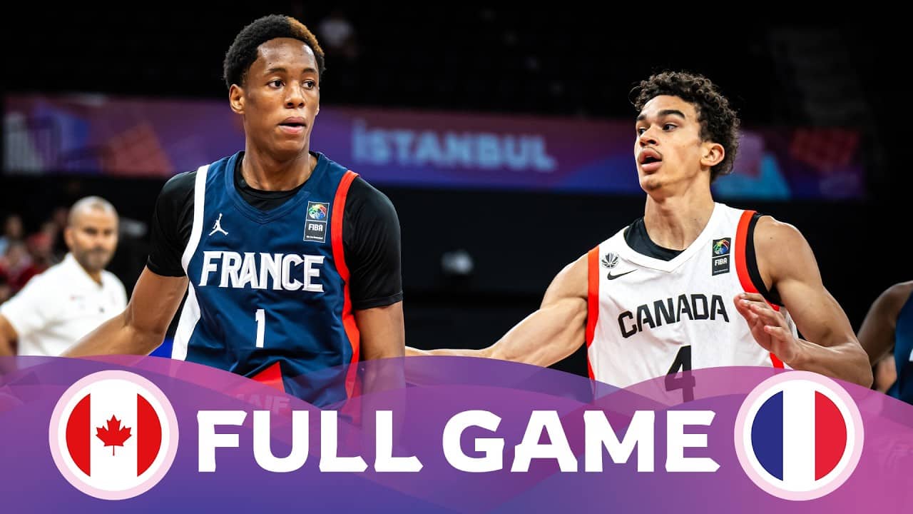LIVE - Canada v France | FIBA U17 Basketball World Cup 2026 | Class. 5-6