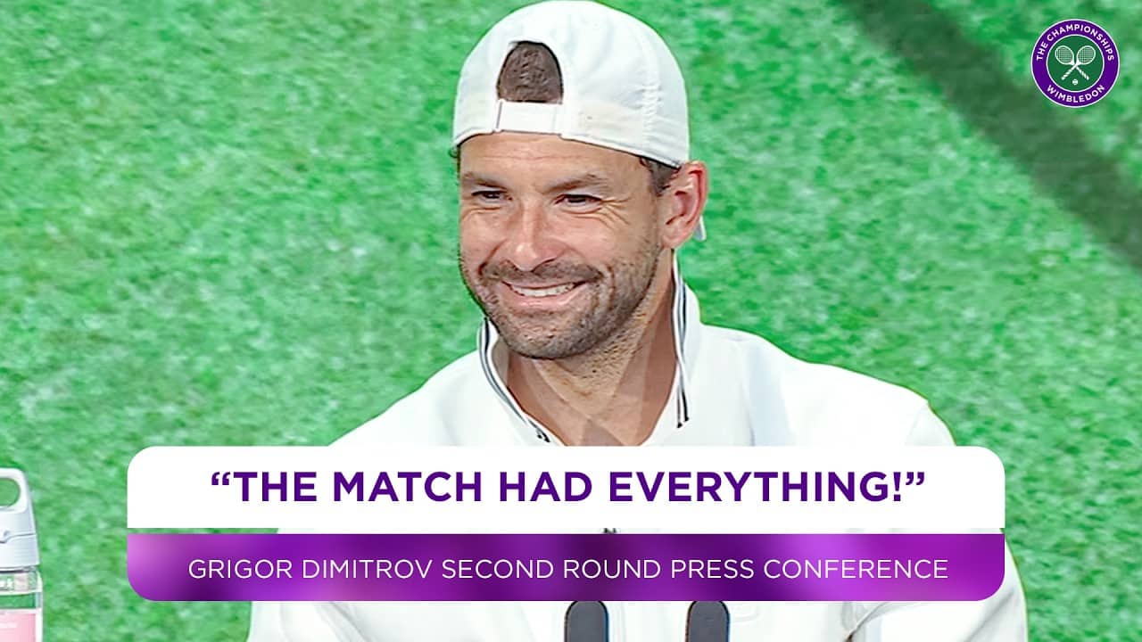 Grigor Dimitrov reflects on his incredible comeback | Second Round Press Conference | Wimbledon 2026