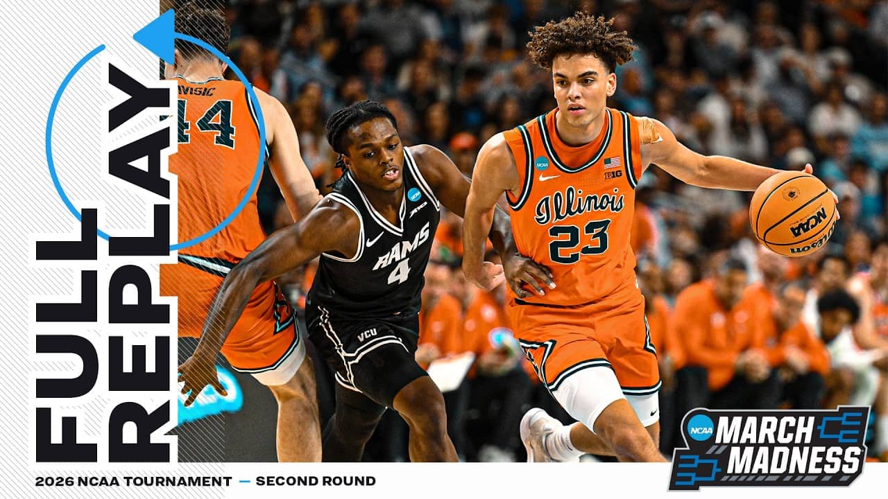 Illinois vs. VCU: 2026 NCAA men's second round | FULL REPLAY