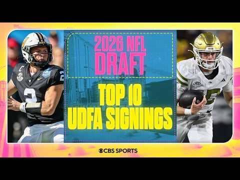 Top 10 Undrafted Free Agent Signings: Sleepers & Stars 🤫 ⭐️ | 2026 NFL Draft
