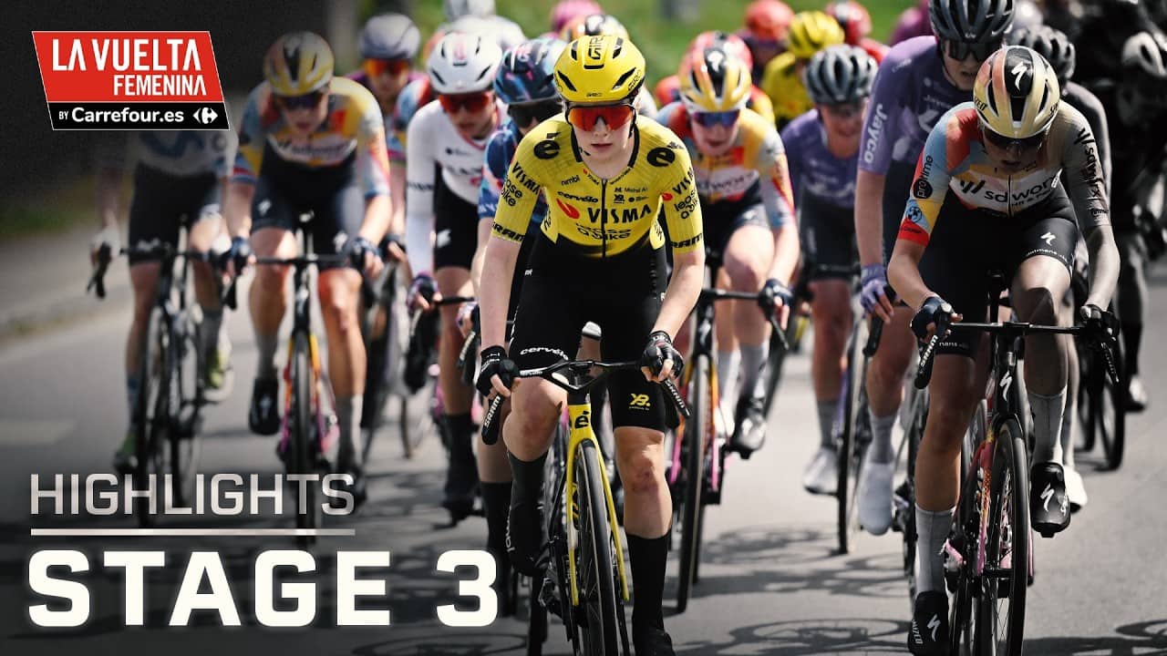 La Vuelta Femenina 2026, Stage 3 | EXTENDED HIGHLIGHTS | Cycling on NBC Sports