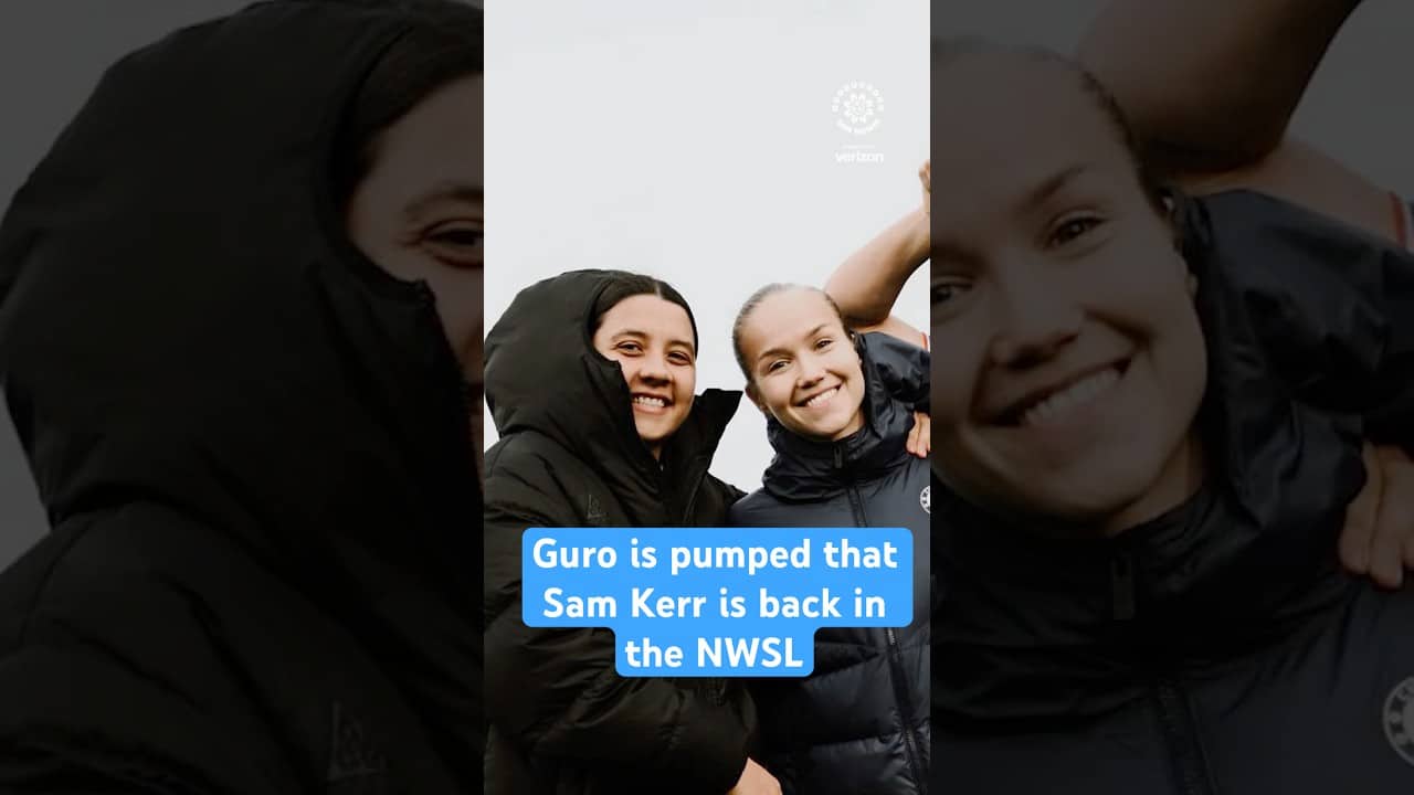 Guro Reiten is thrilled to be joined at Gotham by her former Chelsea teammate of 7 years, Sam Kerr