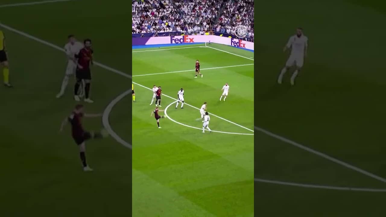 The emotion behind KDBs goal 🩵🙌 #football #goals #mancity #premierleague #shorts #shortsfeed #kdb