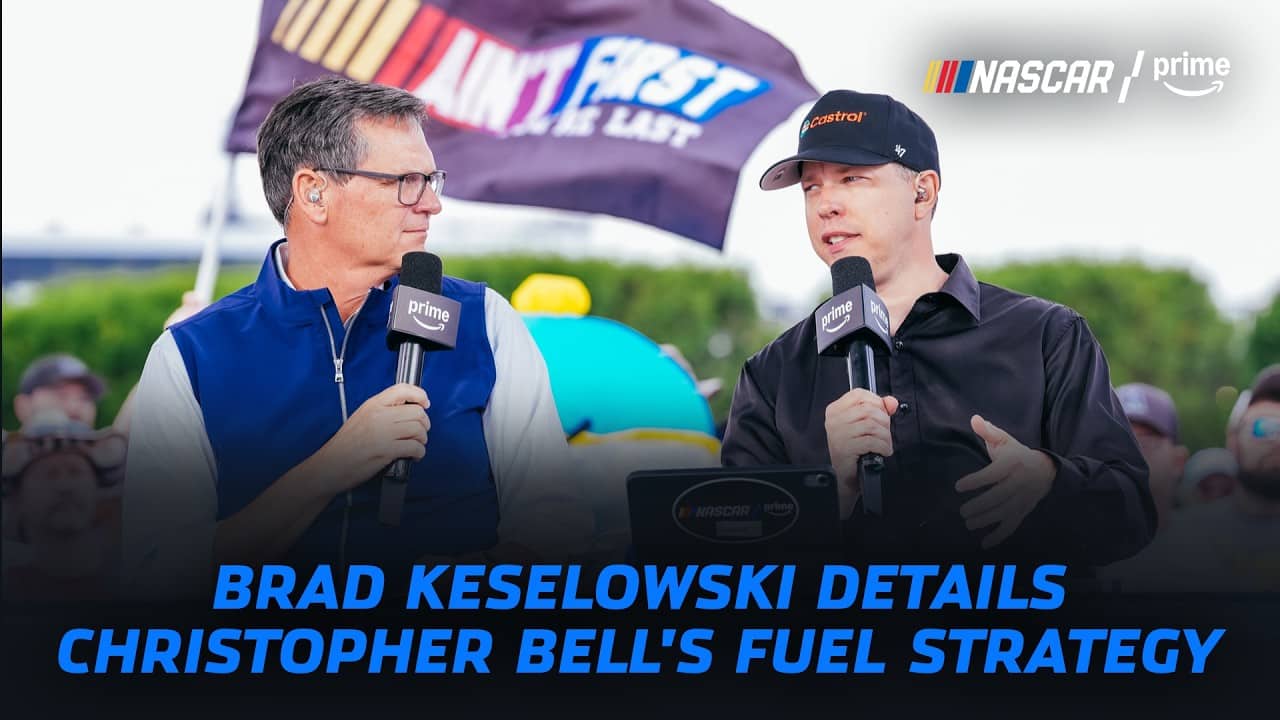 Brad Keselowski Breaks Down Christopher Bell's Fuel Strategy at Pocono | NASCAR on Prime