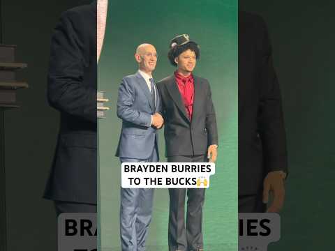 Brayden Burries goes 10th overall to the Milwaukee Bucks in the 2026 NBA Draft