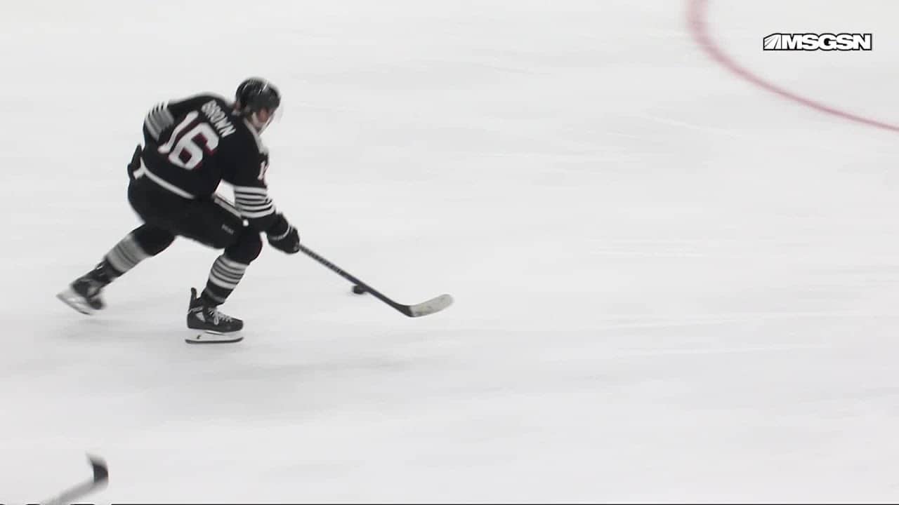 Connor Brown scores a shorthanded goal against the Ottawa Senators