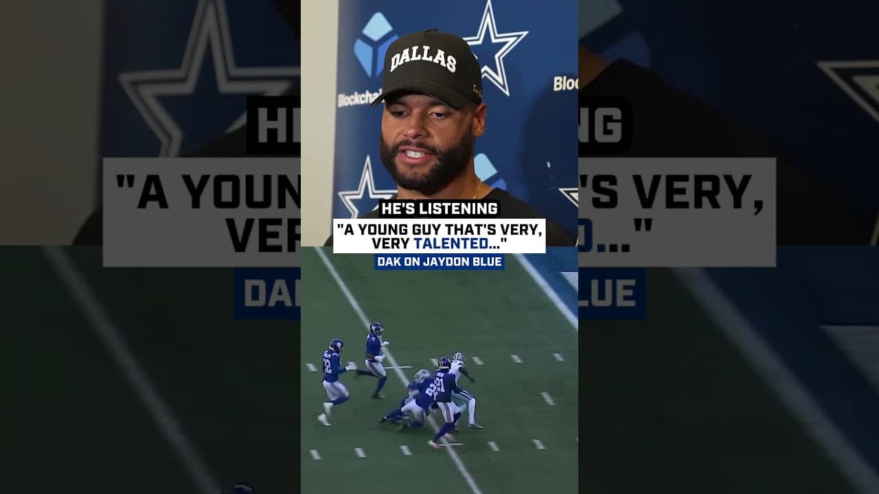Dak Prescott Impressed With “VERY TALENTED” Jaydon Blue