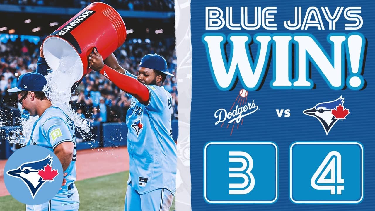 Davis Schneider's quick thinking gives Blue Jays win against Dodgers!