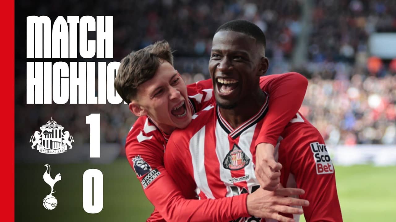 Mukiele Seals Back-To-Back Wins | Sunderland AFC 1 - 0 Tottenham Hotspur | Premier League Highlights