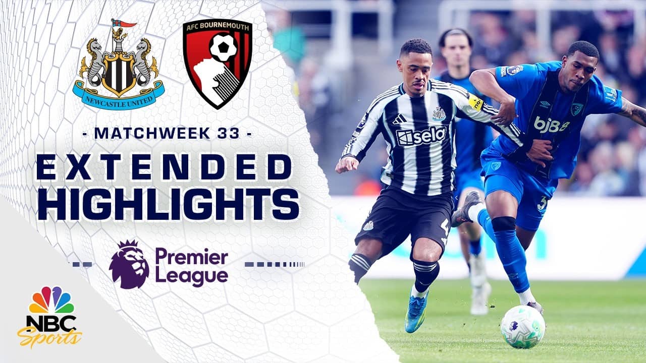 Newcastle United v. Bournemouth | PREMIER LEAGUE HIGHLIGHTS | 4/18/2026 | NBC Sports