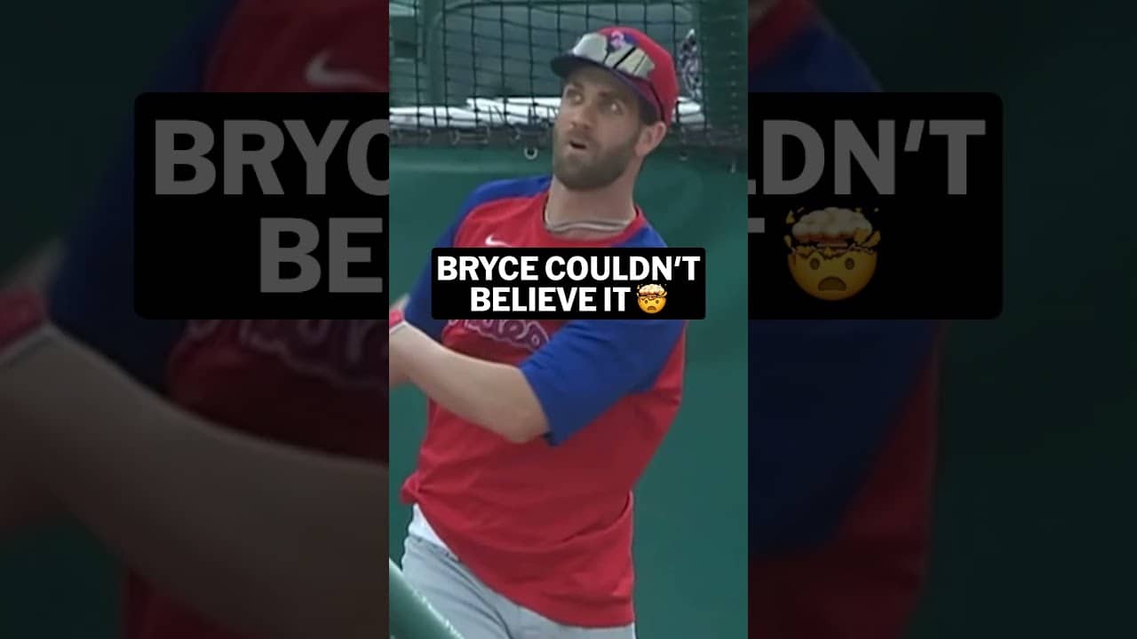 OTD 5 years ago: A one-in a billion chance! Bryce Harper’s face says it all 😅