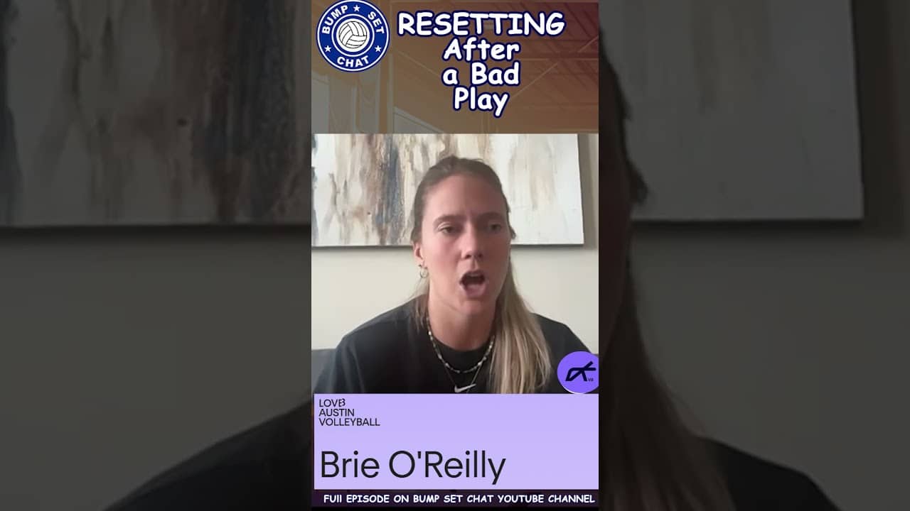 Team Canada's volleyball setter shares how she resets!