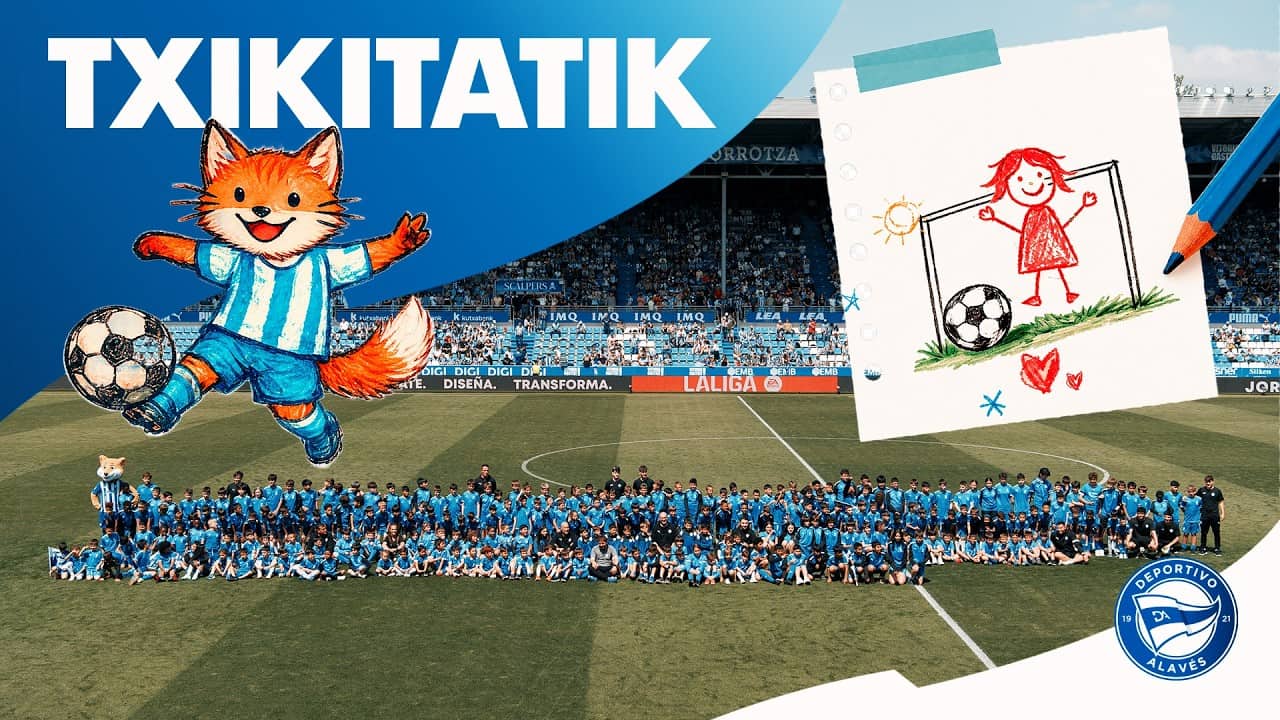 Alavés te quiero txikitatik: el sentimiento albiazul se vive en familia