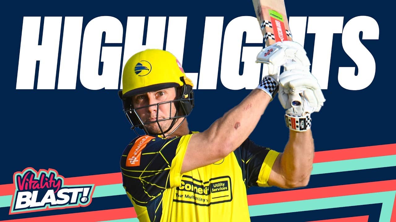 Stubbs And Cartwright Hit Seven Sixes! | Hampshire v Essex - Highlights | Vitality Blast 2026