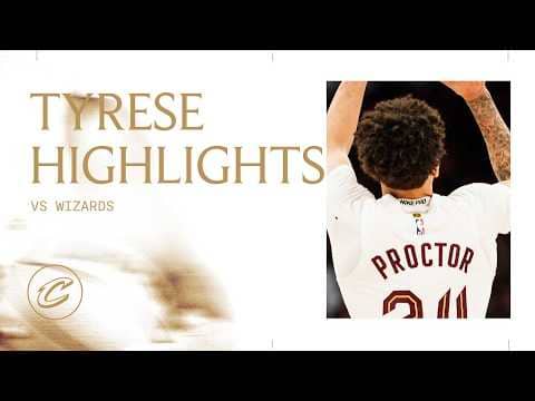 Cavs vs Wizards | Tyrese Proctor Highlights | 04.12.2026