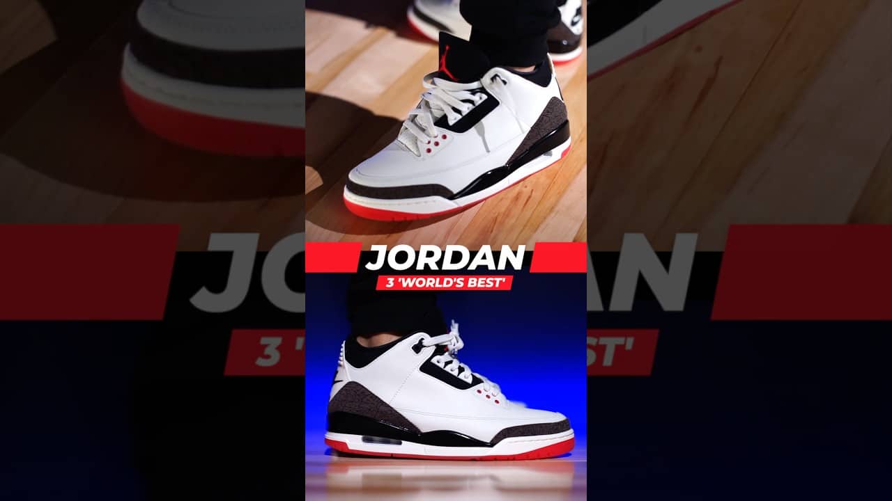 Air Jordan 3 World’s Best #weartesters #sneakers