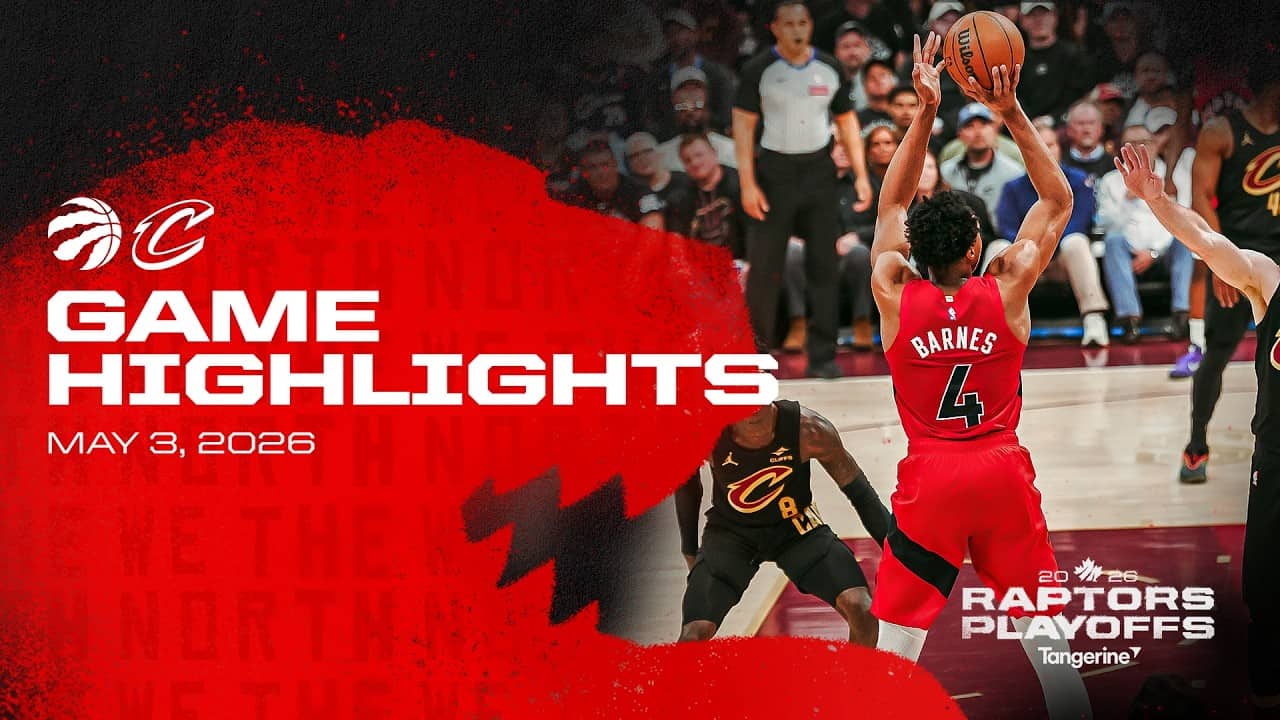 Playoffs Raptors vs Cavaliers Game Highlights RD1 GM7 - May 03, 2026