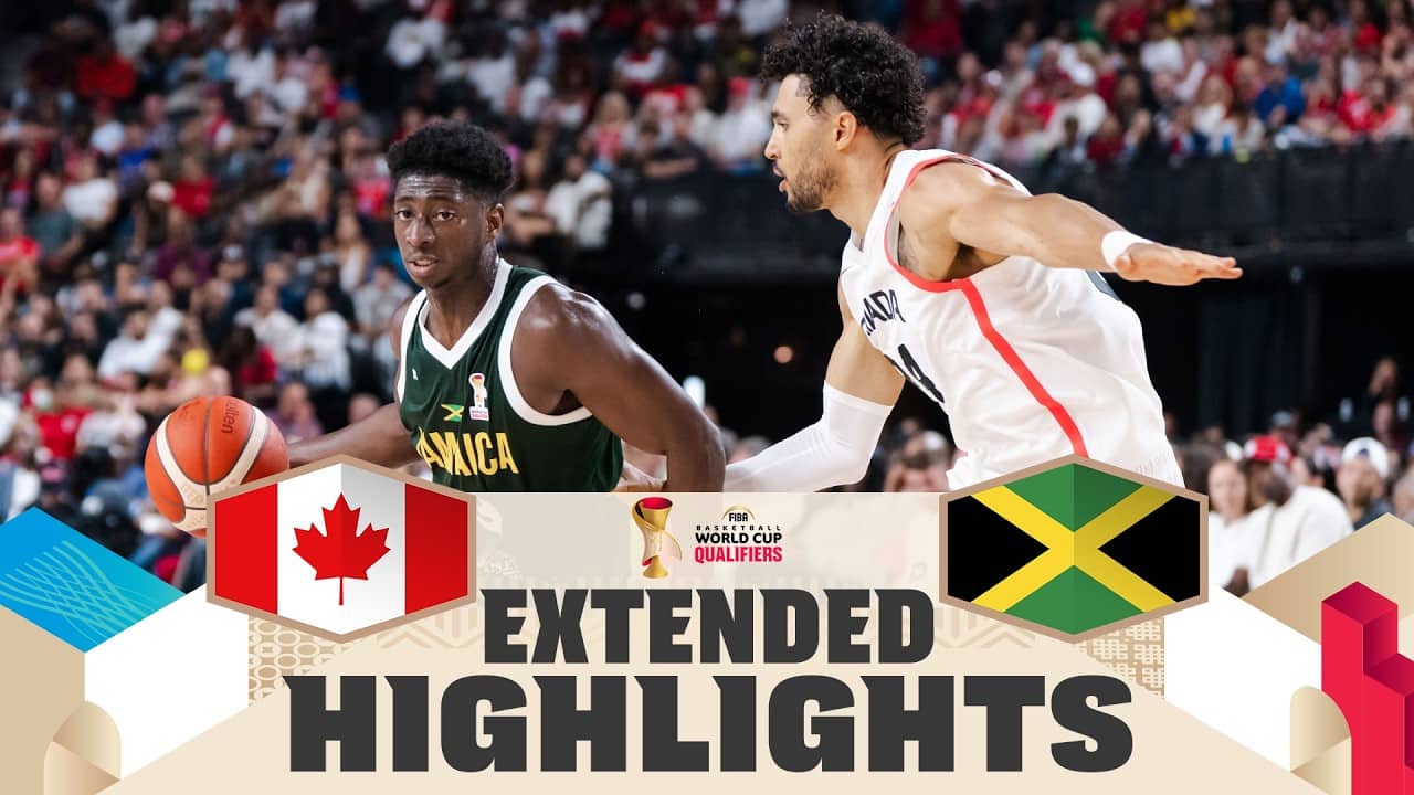 Canada 🇨🇦 v Jamaica 🇯🇲 | Extended Highlights | FIBA Basketball World Cup 2027 Americas Qualifiers