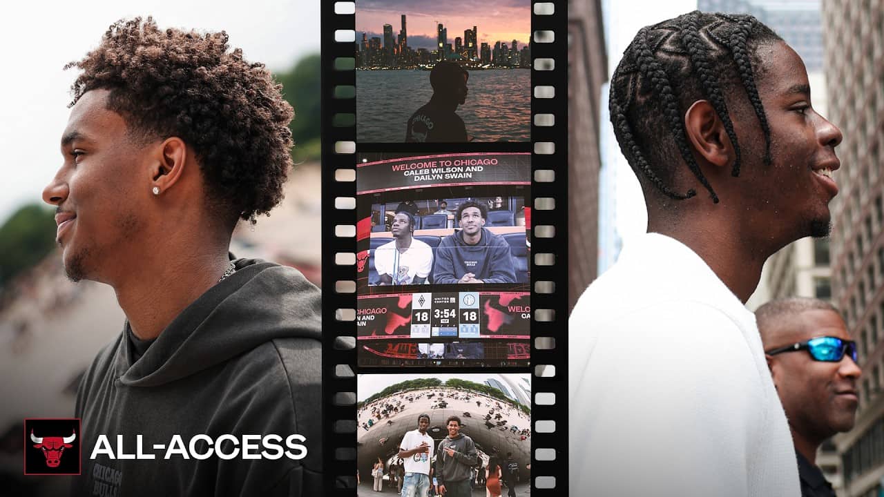 Caleb Wilson & Dailyn Swain see Chicago for the first time!