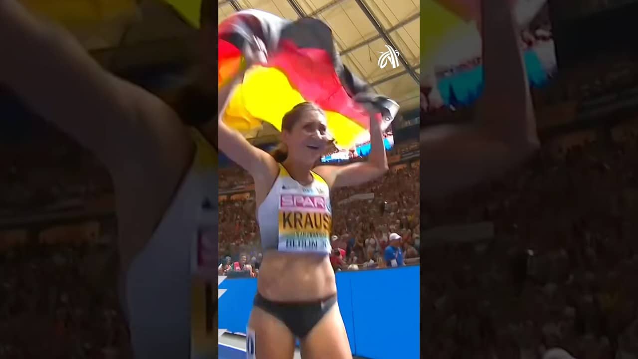Retaining your European title on home turf 😎🇩🇪 #steeplechase #germany #trackandfield #athletics