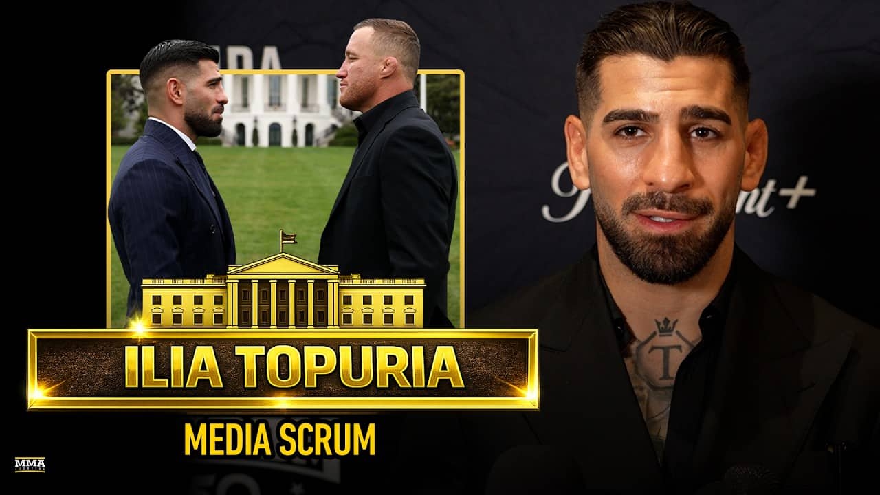 Ilia Topuria Responds To 'Idiot' Justin Gaethje's 'Personal' Comments Before UFC White House Fight
