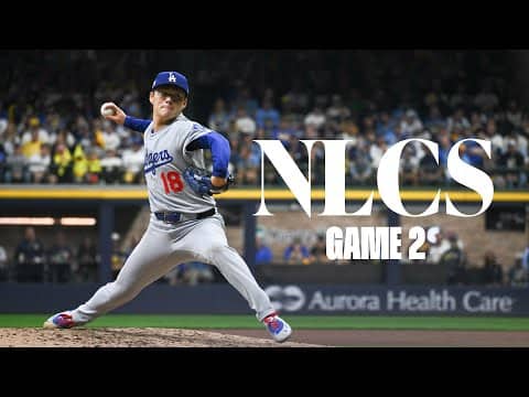 NLCS Game 2 - Cinematic Highlight: Dodgers defeat Brewers 5-1