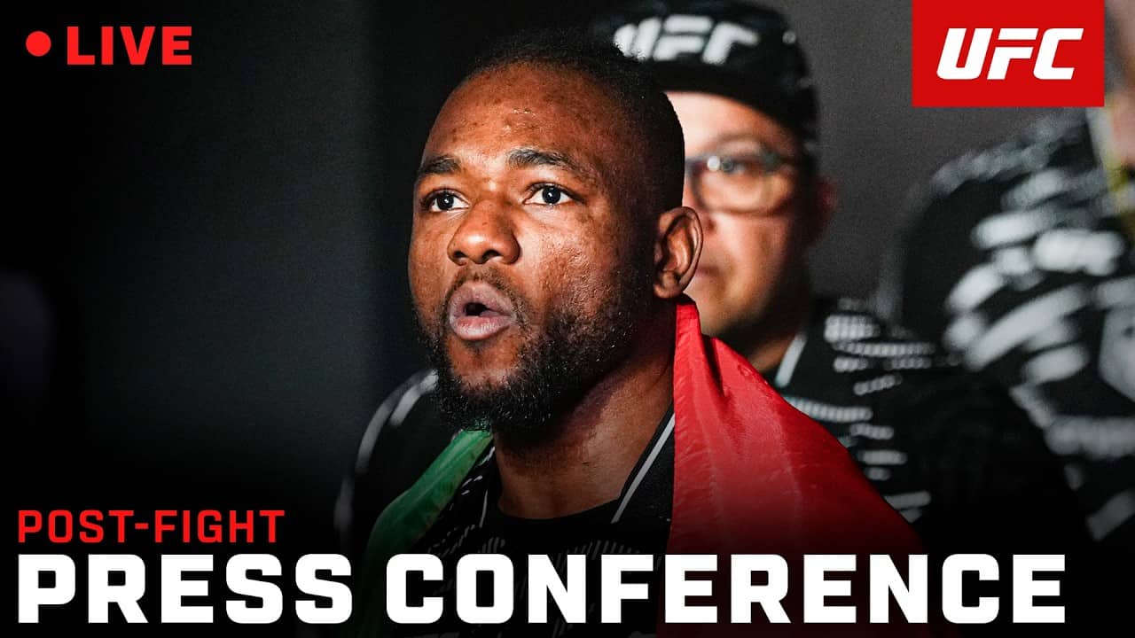 🔴 UFC Vegas 119: Post-Fight Press Conference