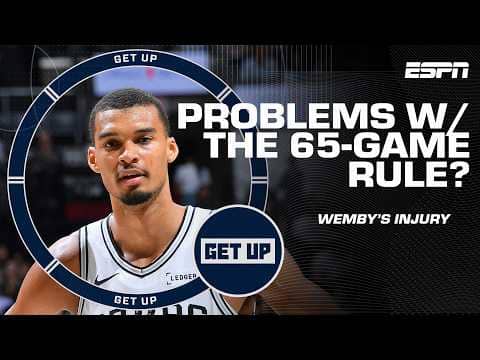 Should the NBA make THIS change to the 65-game rule? 'Now it's A PROBLEM!' | Get Up
