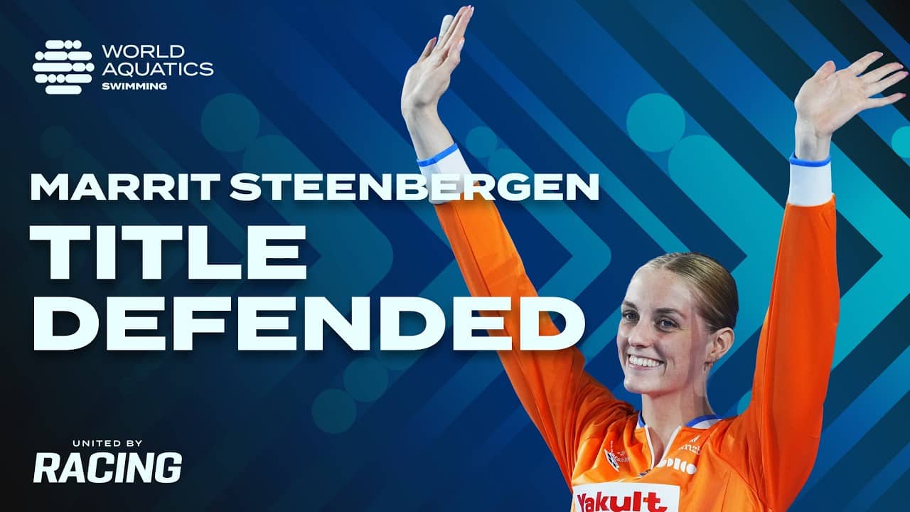 Steenbergen defends her title | World Aquatics Championships | Singapore | Women's 100m Freestyle