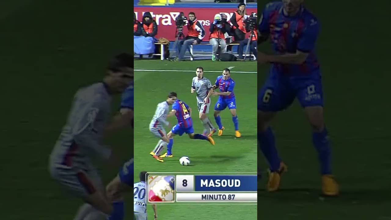 Gol de Masoud en el #LevanteOsasuna de la temporada 2012/13 #LaLigaHighLights #Osasuna #shorts