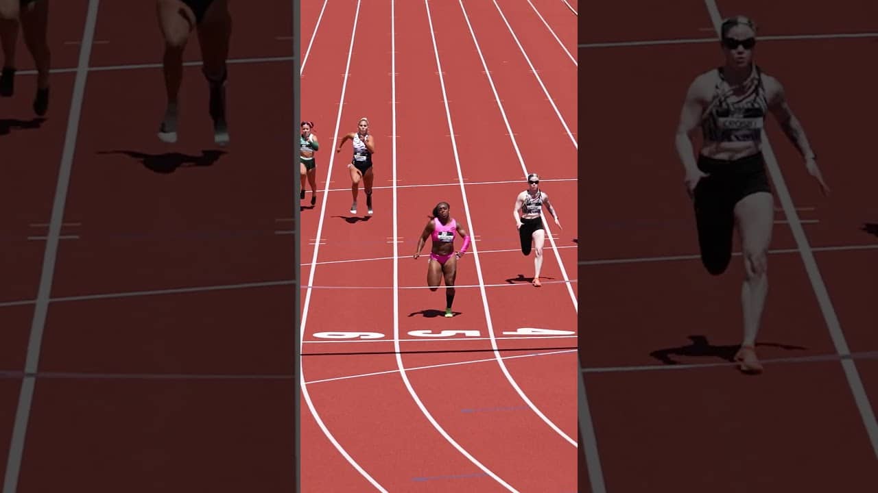 A golden day for Para sprints 🥇 Paralympians Noah Malone & Brittni Mason won the mixed class 100m 🔥