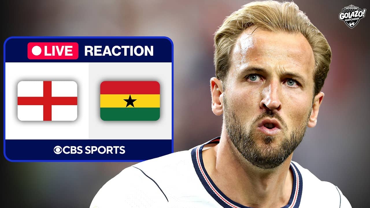 Golazo Matchday LIVE: England vs. Ghana REACTION