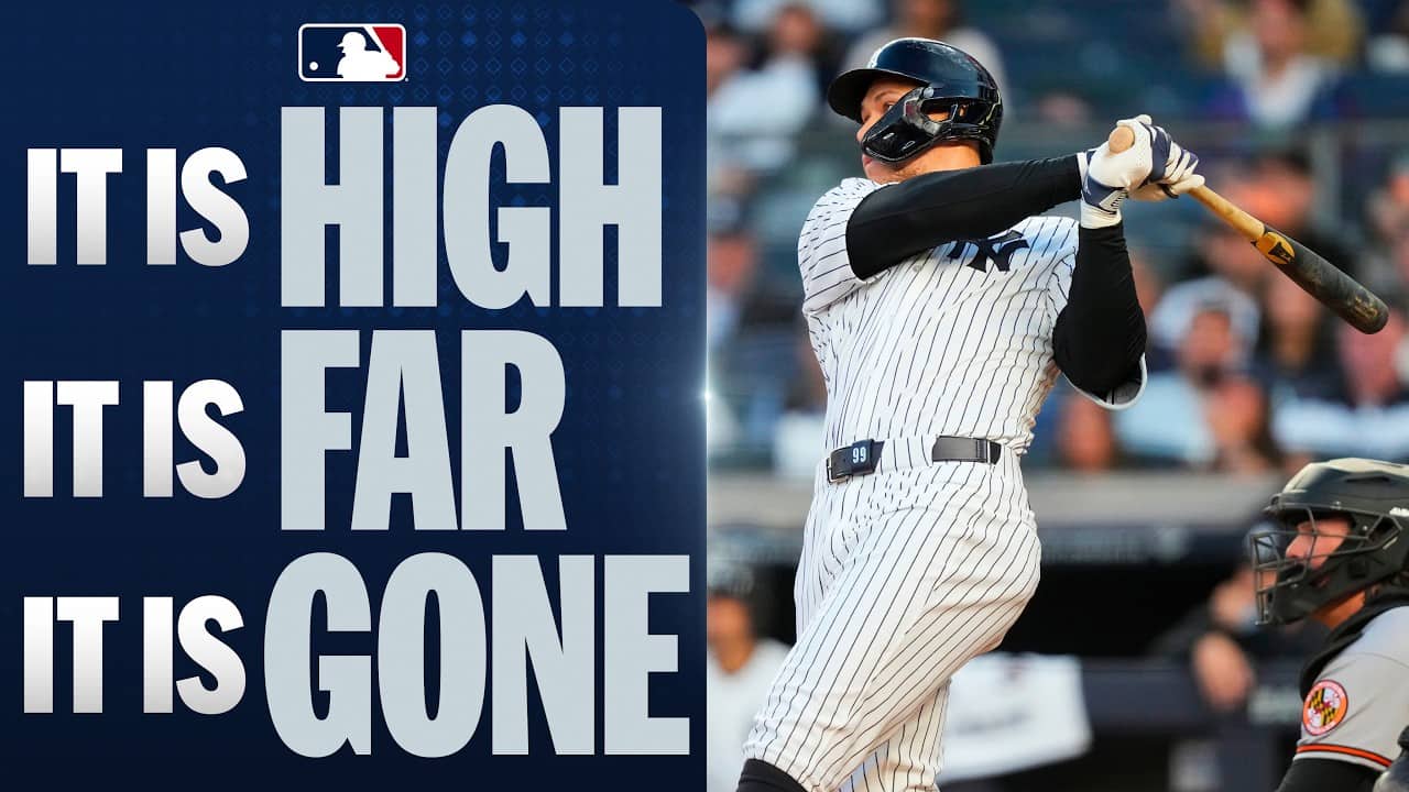 A JUDGIAN BLAST! 💥 Aaron Judge crushes a two-run home run in the bottom of the 1st inning! 🫡