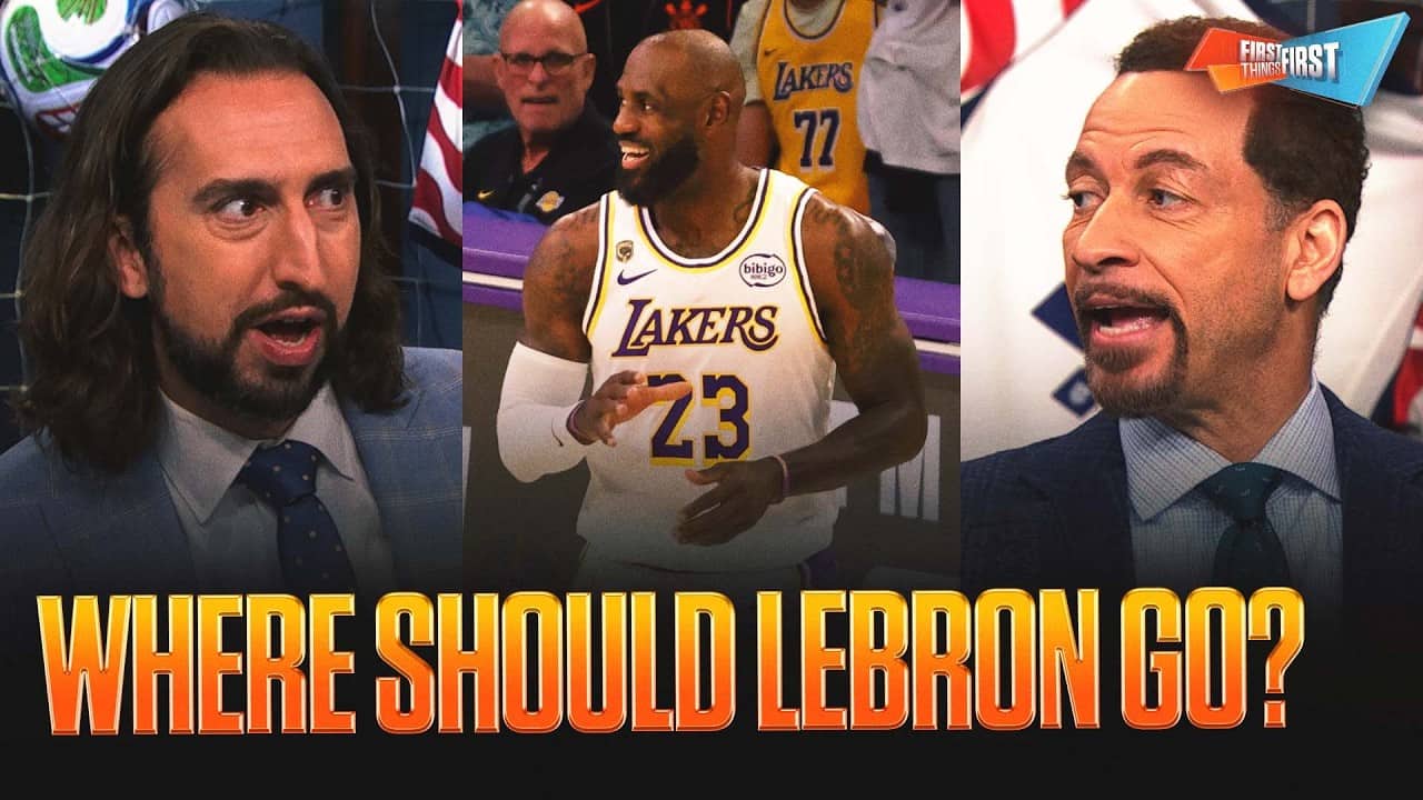 LeBron ‘would be with the Knicks if they didn’t win a title’, Potential destinations revealed | FTF